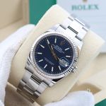 Rolex Datejust 36 126234 (Unknown (random serial)) - Blue dial 36 mm Steel case (1/8)