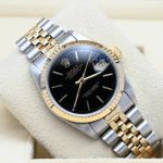Rolex Datejust 31 68273 (1991) - Champagne wijzerplaat 31mm Goud/Staal (1/7)