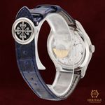 Patek Philippe Perpetual Calendar 5327G-001 (2021) - Blauw wijzerplaat 39mm Witgoud (7/8)