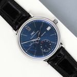 IWC Portofino Hand-Wound IW510106 (2016) - Blauw wijzerplaat 45mm Staal (1/8)