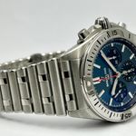 Breitling Chronomat AB0134101C1A1 (2021) - Blauw wijzerplaat 42mm Staal (5/8)