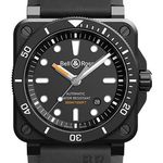 Bell & Ross BR 03-92 Ceramic BR0392-D-BL-CE/SRB (2024) - Black dial 43 mm Ceramic case (1/2)