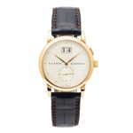 A. Lange & Söhne Saxonia 105.021 (Unknown (random serial)) - Silver dial Unknown Yellow Gold case (1/5)