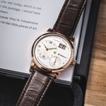 A. Lange & Söhne Lange 1 101.032 (Onbekend (willekeurig serienummer)) - Zilver wijzerplaat 39mm Roségoud (3/8)