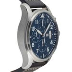 IWC Pilot Chronograph IW377706 (Unknown (random serial)) - Blue dial 43 mm Steel case (7/8)