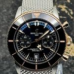 Breitling Superocean Heritage 42 UB0156H11B1A1 (2025) - Zwart wijzerplaat 42mm Goud/Staal (2/8)