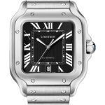 Cartier Santos WSSA0096 (2026) - Black dial Unknown Steel case (1/1)