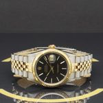 Rolex Datejust 36 16013 (1982) - Zwart wijzerplaat 36mm Goud/Staal (4/6)