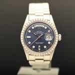 Rolex Day-Date 1804 (1973) - Silver dial 36 mm Platinum case (4/8)