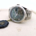 Rolex Day-Date 40 228239 (2022) - Green dial 40 mm White Gold case (4/8)