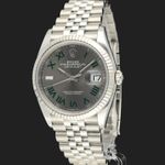 Rolex Datejust 36 126234 (2023) - Grey dial 36 mm Steel case (1/8)