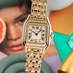 Cartier Pasha W3013456 (1990) - 35 mm Yellow Gold case (3/8)