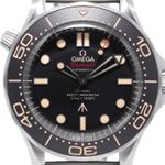 Omega Seamaster Diver 300 M 210.90.42.20.01.001 (2022) - Bruin wijzerplaat 42mm Titanium (2/6)