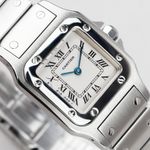 Cartier Santos 9057930 (Unknown (random serial)) - White dial 24 mm Steel case (3/7)