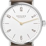 NOMOS Tangente 33 127 (2026) - Wit wijzerplaat 33mm Staal (1/1)