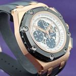 Audemars Piguet Royal Oak Offshore Chronograph 26078RO.OO.D002CR.01 (2006) - Grijs wijzerplaat 44mm Roségoud (4/5)