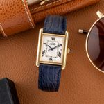 Cartier Tank W1013754 (1999) - White dial Silver case (1/8)