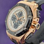 Audemars Piguet Royal Oak Offshore Chronograph 26078RO.OO.D002CR.01 (2006) - Grey dial 44 mm Rose Gold case (1/5)