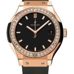 Hublot Classic Fusion Quartz 581.OX.1480.RX.1104 (2026) - Black dial 33 mm Rose Gold case (1/1)