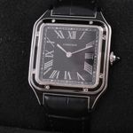 Cartier Santos Dumont WSSA0046 (2024) - Zwart wijzerplaat 44mm Staal (4/8)