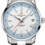 Breitling Top Time AB3113281A1A1 (2025) - Silver dial 38 mm Steel case (1/1)