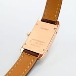 Cartier Tank Américaine W2607456 (2017) - Silver dial 35 mm Rose Gold case (7/8)