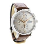 IWC Portofino Chronograph IW378302 (2008) - Zilver wijzerplaat 41mm Staal (7/14)