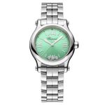 Chopard Happy Sport 278590-3013 (2024) - Groen wijzerplaat 30mm Staal (1/1)