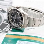 Rolex Submariner No Date 114060 (Onbekend (willekeurig serienummer)) - Zwart wijzerplaat 40mm Staal (6/8)
