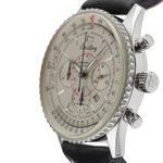 Breitling Montbrillant A41330 (2002) - Silver dial 38 mm Steel case (6/8)