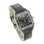 Cartier Santos Dumont WSSA0046 (2023) - Zwart wijzerplaat 44mm Staal (3/5)