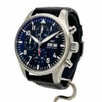 IWC Pilot Chronograph IW378001 (2023) - Black dial 43 mm Steel case (2/8)