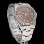 Rolex Air-King 14010 (2000) - Pink dial 34 mm Steel case (4/8)
