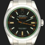 Rolex Milgauss 116400GV (2017) - 40 mm Steel case (2/8)