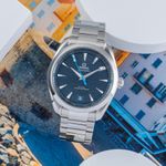 Omega Seamaster Aqua Terra 220.10.41.21.03.002 (2020) - Blue dial 41 mm Steel case (1/8)