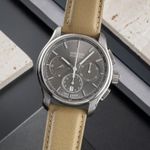 Union Glashütte Unknown 26-32-09-05-10 (Unknown (random serial)) - Black dial 40 mm Steel case (3/8)