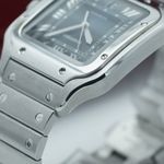 Cartier Santos WSSA0013 (2019) - Blue dial 40 mm Steel case (8/8)