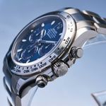 Rolex Daytona 116509 (2021) - Blue dial 40 mm White Gold case (4/8)