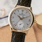 Jaeger-LeCoultre Master Calendar 140.1.87 (1995) - Silver dial 37 mm Yellow Gold case (3/8)