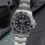 Rolex Submariner No Date 124060 (Unknown (random serial)) - Black dial 41 mm Steel case (3/8)