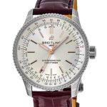 Breitling Navitimer A17395F41G1P2 (2024) - Silver dial 35 mm Steel case (1/2)