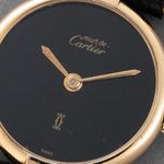 Cartier 21 Must de Cartier Unknown (Unknown (random serial)) - Black dial 24 mm Gold/Steel case (2/6)