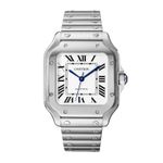 Cartier Santos WSSA0029 (2024) - Wit wijzerplaat 42mm Staal (1/1)