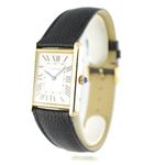 Cartier Tank Solo W5200004 (2018) - Silver dial 35 mm Yellow Gold case (2/7)