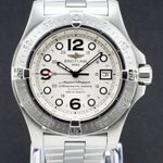 Breitling Superocean Steelfish A17390 (2007) - Zilver wijzerplaat 44mm Staal (1/7)