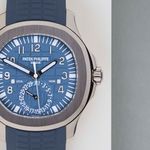 Patek Philippe Aquanaut 5164G-001 (2024) - Blue dial 41 mm White Gold case (5/8)