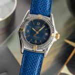 Breitling Callistino B52045 (1995) - Blauw wijzerplaat 28mm Staal (3/8)