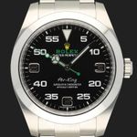 Rolex Air-King 116900 (2021) - Zwart wijzerplaat 40mm Staal (3/7)