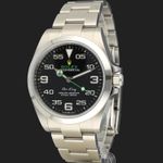 Rolex Air-King 126900 (2023) - Black dial 40 mm Steel case (1/8)