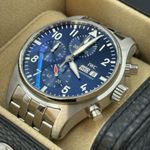 IWC Pilot Chronograph IW388102 (2024) - Blauw wijzerplaat 41mm Staal (5/8)